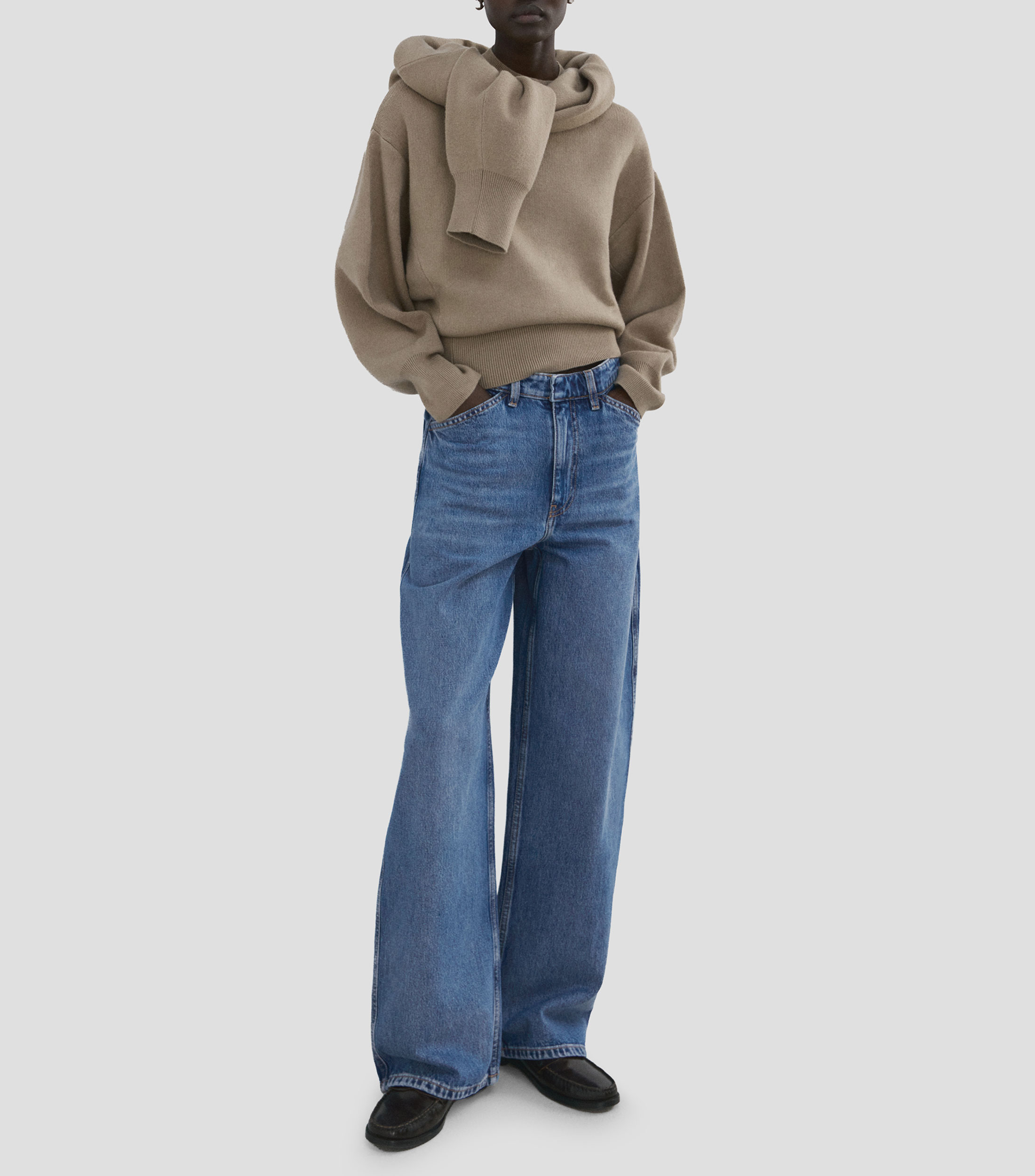 Jeans de corte regular Mujer